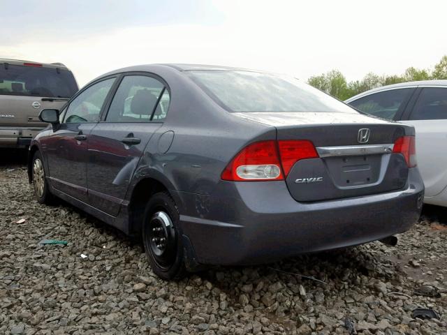 19XFA1F38AE051754 - 2010 HONDA CIVIC VP GREEN photo 3