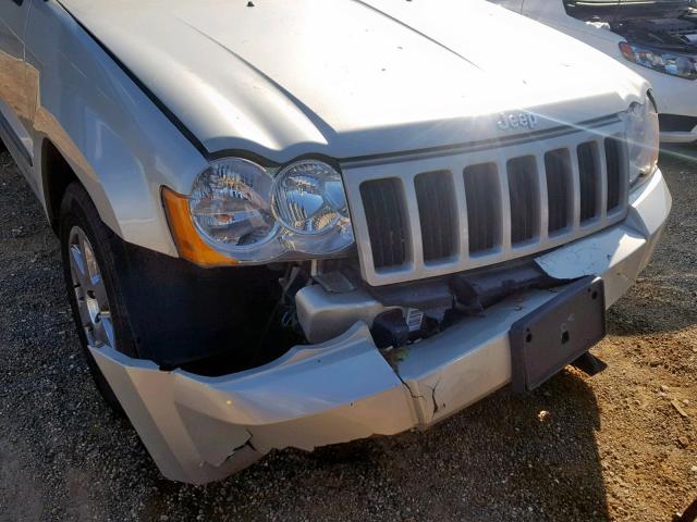 1J8GR48K49C546841 - 2009 JEEP GRAND CHER SILVER photo 9