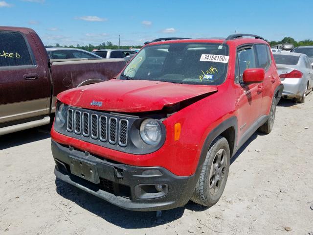 ZACCJABH8FPB86330 - 2015 JEEP RENEGADE LATITUDE  photo 2