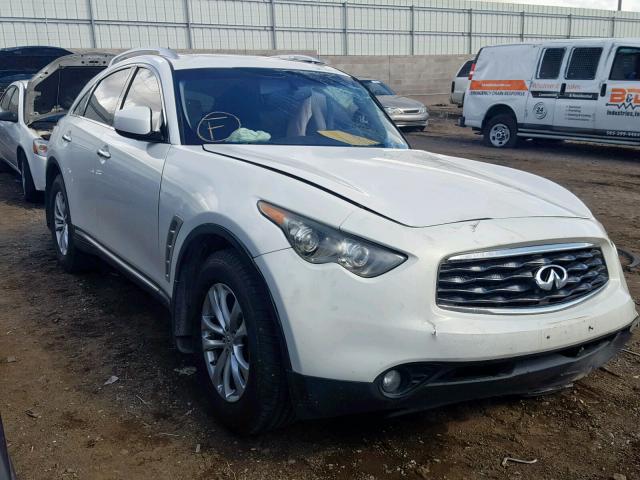 JN8AS1MW4AM852319 - 2010 INFINITI FX35 WHITE photo 1