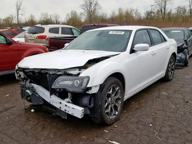 2C3CCAGG6HH637659 - 2017 CHRYSLER 300 S WHITE photo 2