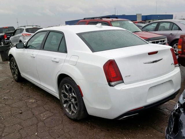 2C3CCAGG6HH637659 - 2017 CHRYSLER 300 S WHITE photo 3