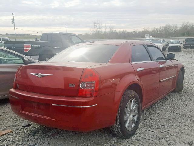 2C3CA5CV9AH203100 - 2010 CHRYSLER 300 TOURIN RED photo 4