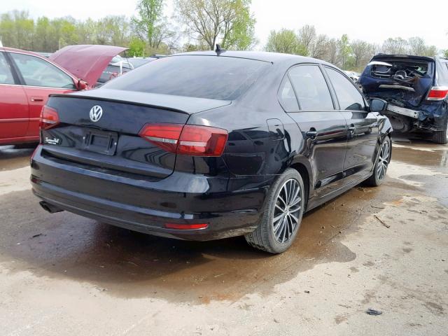 3VWB17AJ5GM412621 - 2016 VOLKSWAGEN JETTA SPOR BLACK photo 4