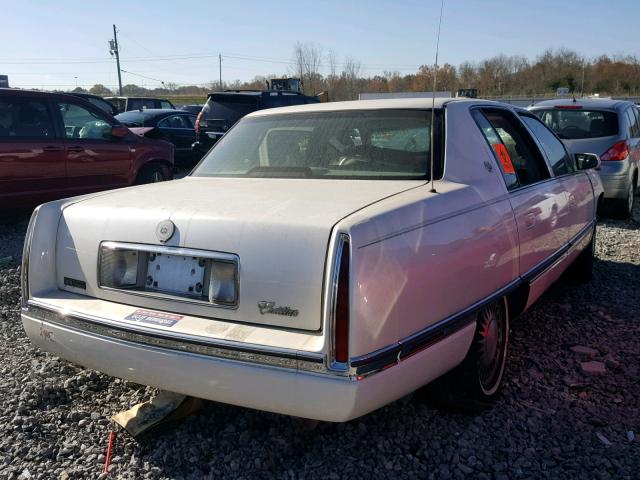 1G6KD52B5RU274442 - 1994 CADILLAC DEVILLE WHITE photo 4