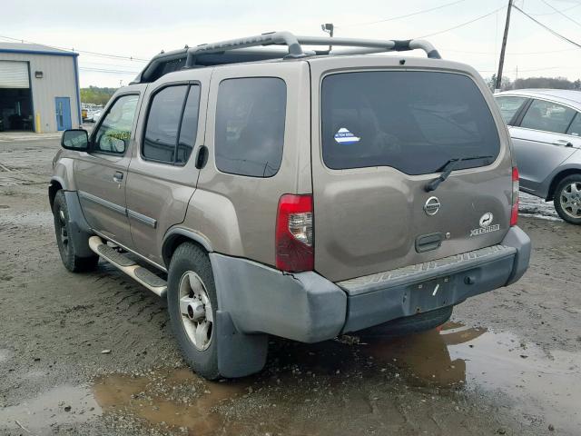 5N1ED28YX4C665973 - 2004 NISSAN XTERRA XE GREEN photo 3