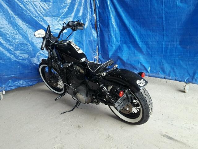 1HD1CZ313CC422642 - 2012 HARLEY-DAVIDSON XL1200 NIG BLACK photo 2