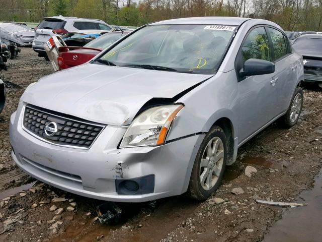 3N1AB61E57L606759 - 2007 NISSAN SENTRA 2.0 SILVER photo 2