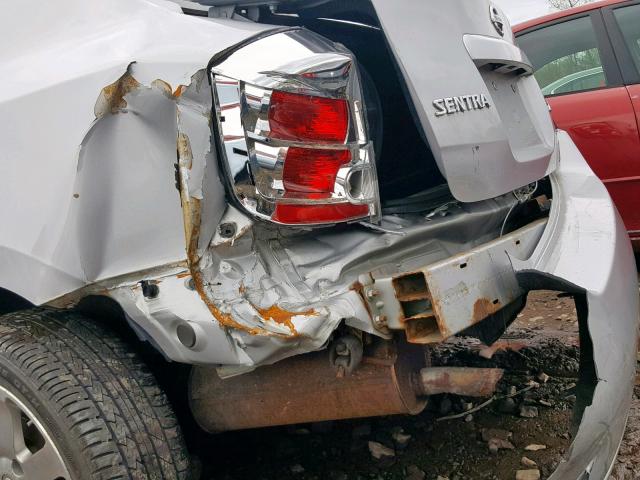 3N1AB61E57L606759 - 2007 NISSAN SENTRA 2.0 SILVER photo 9