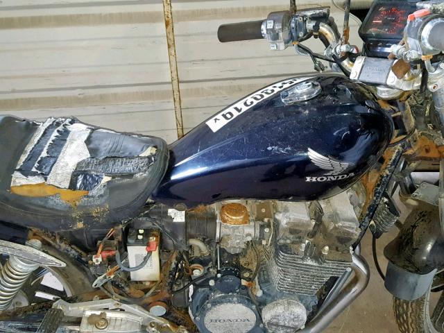 JH2RC1309DM015053 - 1983 HONDA CB650 SC BLUE photo 5