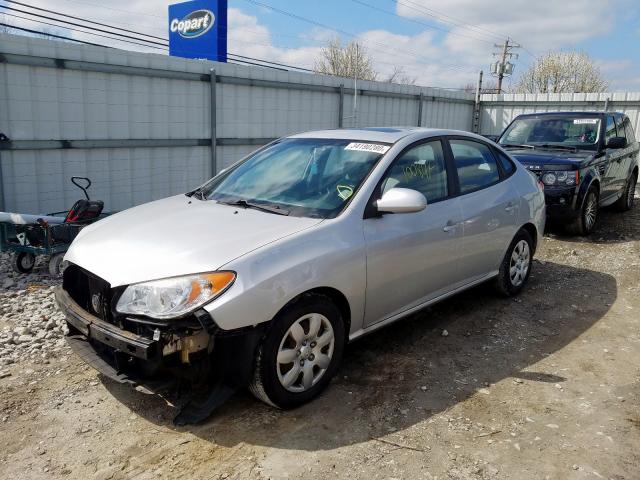 KMHDU46D99U653984 - 2009 HYUNDAI ELANTRA GLS  photo 2