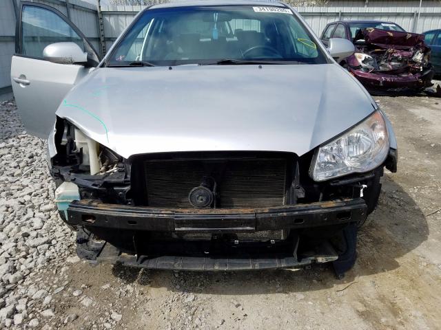 KMHDU46D99U653984 - 2009 HYUNDAI ELANTRA GLS  photo 9