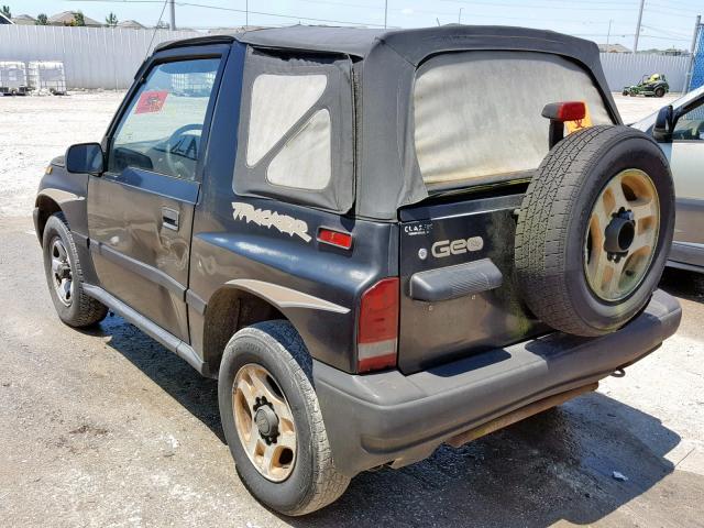 2CNBJ1867T6901054 - 1996 GEO TRACKER BLACK photo 3