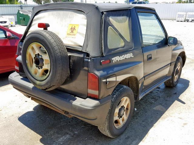 2CNBJ1867T6901054 - 1996 GEO TRACKER BLACK photo 4