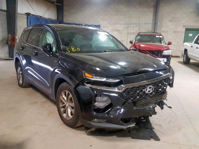 5NMS3CAD1KH054297 - 2019 HYUNDAI SANTA FE S BLACK photo 1