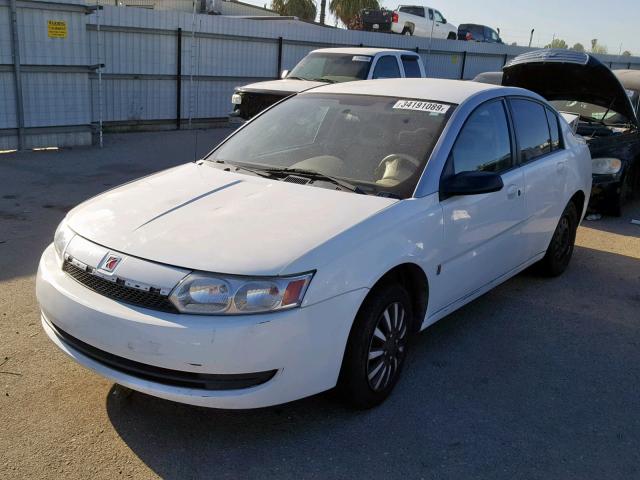 1G8AJ52F33Z101656 - 2003 SATURN ION LEVEL WHITE photo 2