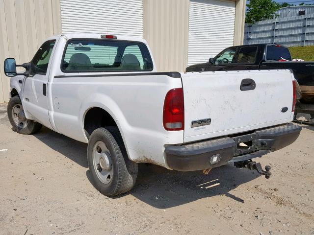 1FTWF30P75EB83530 - 2005 FORD F350 SRW S WHITE photo 3