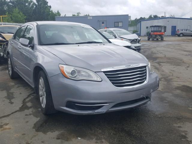 1C3CCBBB9DN608529 - 2013 CHRYSLER 200 TOURIN SILVER photo 1