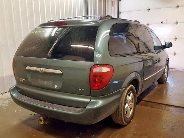 2C4GP54L22R557867 - 2002 CHRYSLER TOWN & COU GREEN photo 4