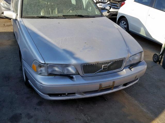 YV1LS5540W2431557 - 1998 VOLVO S70 SILVER photo 9