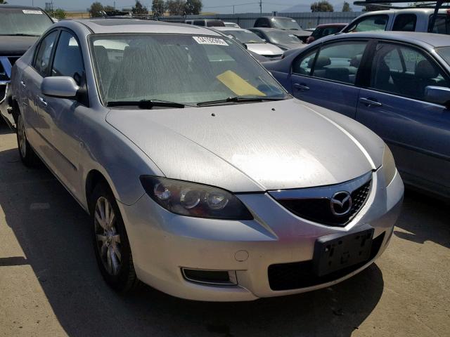 JM1BK32F681821227 - 2008 MAZDA 3 I SILVER photo 1