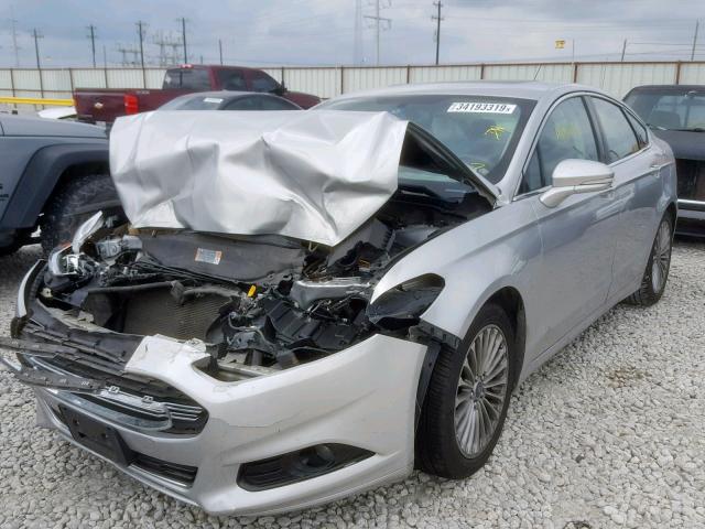 3FA6P0K96FR207525 - 2015 FORD FUSION TIT SILVER photo 2