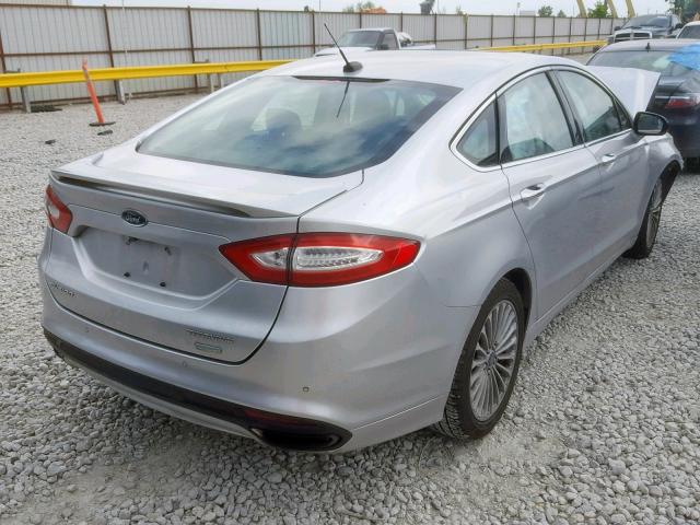 3FA6P0K96FR207525 - 2015 FORD FUSION TIT SILVER photo 4