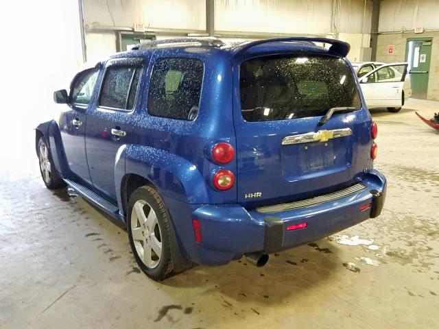 3GNDA23P56S515913 - 2006 CHEVROLET HHR LT BLUE photo 3