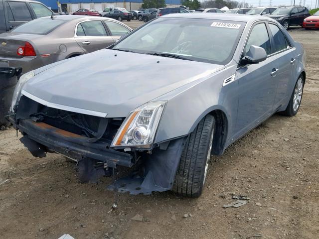 1G6DT57V580141507 - 2008 CADILLAC CTS HI FEA SILVER photo 2