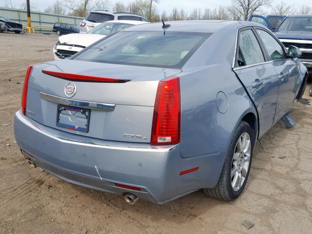 1G6DT57V580141507 - 2008 CADILLAC CTS HI FEA SILVER photo 4