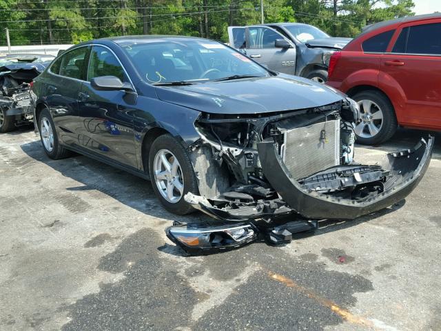 1G1ZB5ST3HF274106 - 2017 CHEVROLET MALIBU LS CHARCOAL photo 1