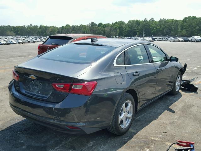 1G1ZB5ST3HF274106 - 2017 CHEVROLET MALIBU LS CHARCOAL photo 4