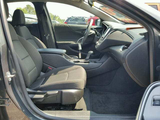 1G1ZB5ST3HF274106 - 2017 CHEVROLET MALIBU LS CHARCOAL photo 5