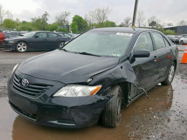 4T1BE46K87U145618 - 2007 TOYOTA CAMRY NEW BLACK photo 2