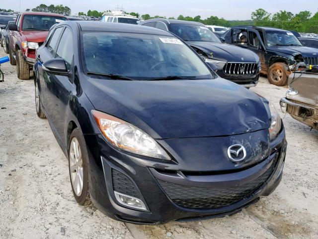 JM1BL1H59A1185182 - 2010 MAZDA 3 S BLACK photo 1