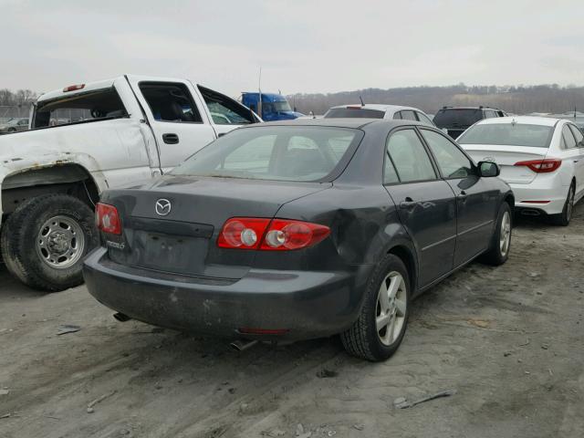 1YVP80CX35H40243 - 2003 MAZDA MAZDA6 GRAY photo 4