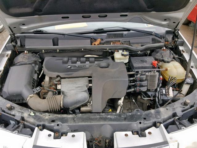 1G8AZ58FX7Z175274 - 2007 SATURN ION LEVEL SILVER photo 7