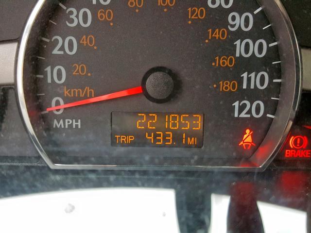 1G8AZ58FX7Z175274 - 2007 SATURN ION LEVEL SILVER photo 8