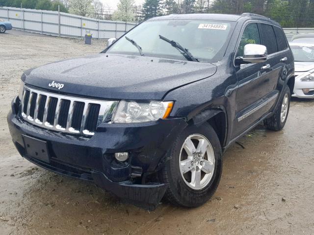 1J4RR4GG8BC507764 - 2011 JEEP GRAND CHER BLUE photo 2