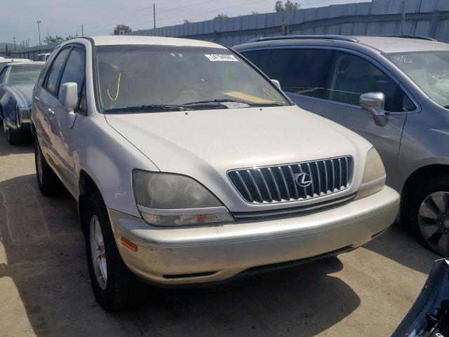 JT6GF10U4Y0050862 - 2000 LEXUS RX 300 WHITE photo 1