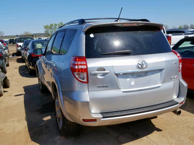 JTMRF4DV3A5031864 - 2010 TOYOTA RAV4 SPORT SILVER photo 3