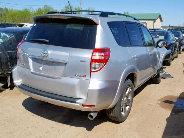 JTMRF4DV3A5031864 - 2010 TOYOTA RAV4 SPORT SILVER photo 4