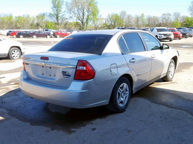 1G1ZS53F66F277345 - 2006 CHEVROLET MALIBU LS SILVER photo 4