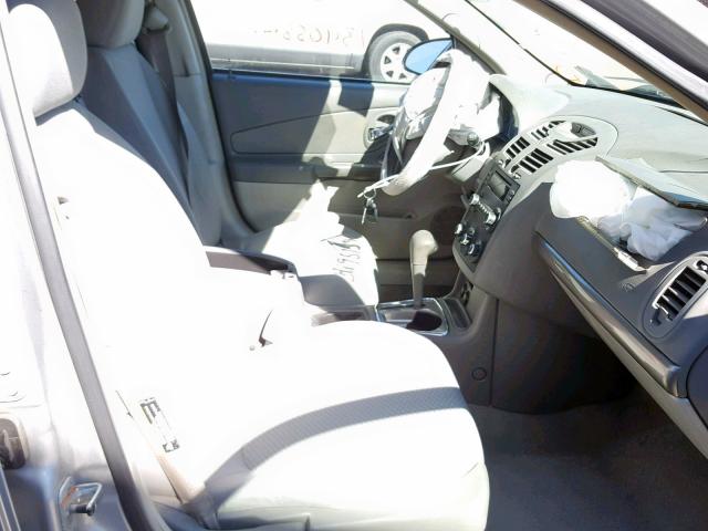 1G1ZS53F66F277345 - 2006 CHEVROLET MALIBU LS SILVER photo 5