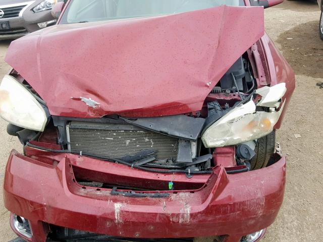 1G1ZU57N07F136347 - 2007 CHEVROLET MALIBU LTZ MAROON photo 7