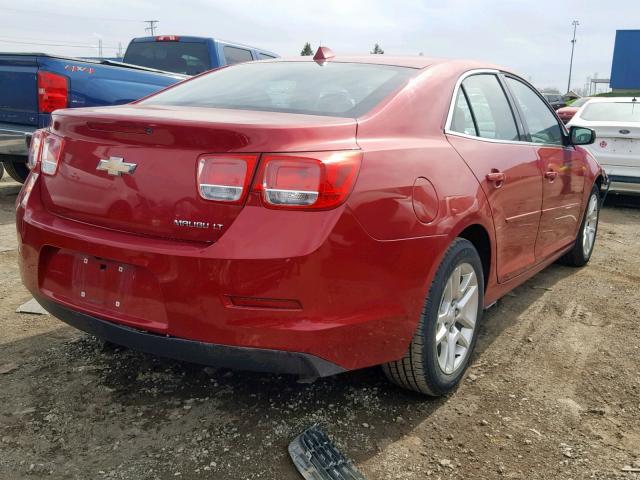 1G11C5SL0EF105988 - 2014 CHEVROLET MALIBU 1LT 红色 照片 4