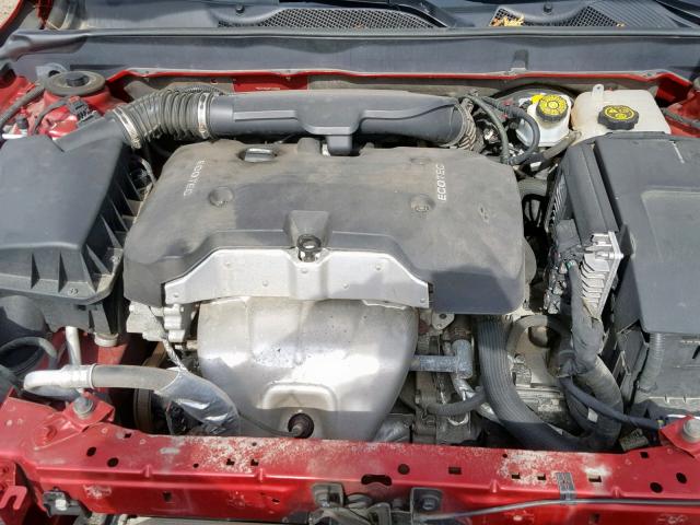 1G11C5SL0EF105988 - 2014 CHEVROLET MALIBU 1LT 红色 照片 7
