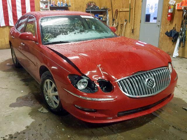 2G4WC582681184666 - 2008 BUICK LACROSSE C RED photo 1