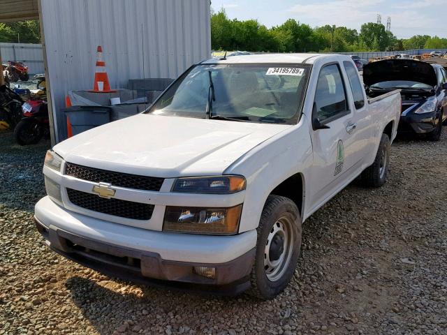 1GCESBFEXC8132106 - 2012 CHEVROLET COLORADO WHITE photo 2