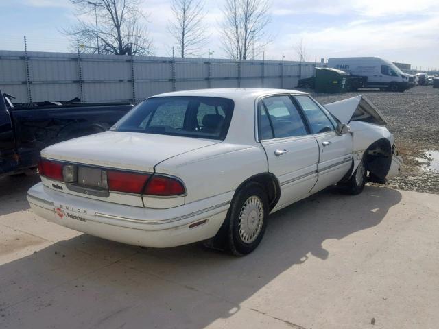 1G4HR52K7WH415438 - 1998 BUICK LESABRE LI WHITE photo 4